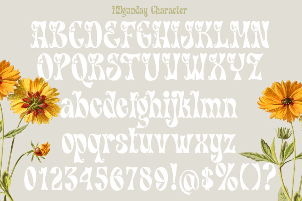 Milgunday Font