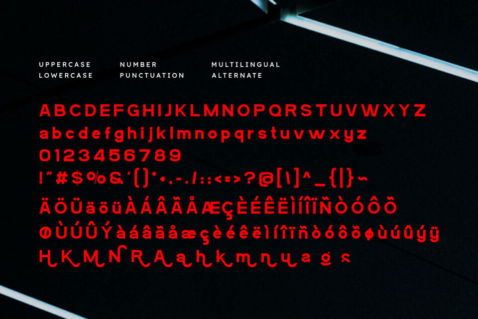 Modeone Font
