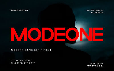 Modeone Font