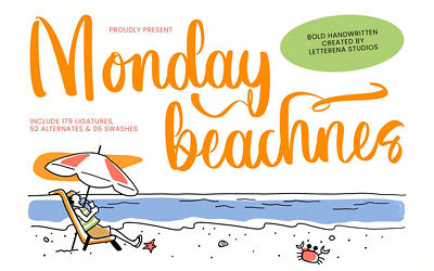 Monday Beachnes Font