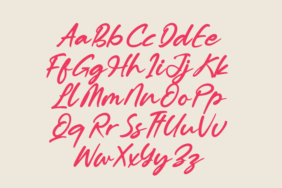 Muslyne Lettavella Font