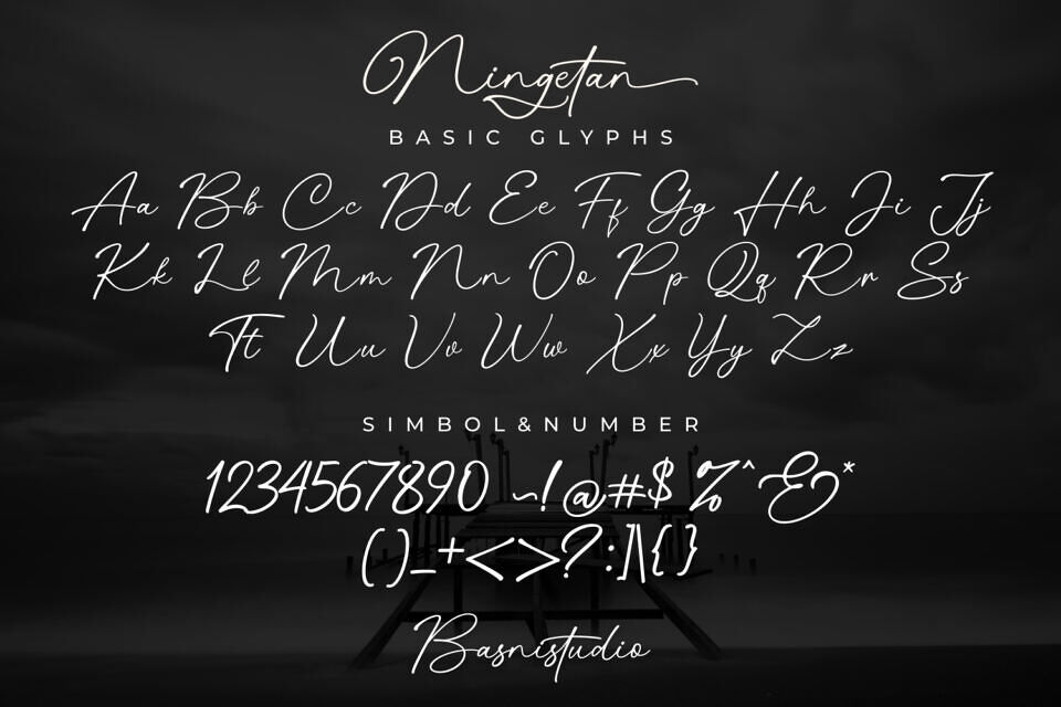 Ningetan Font