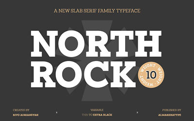 North Rock Font