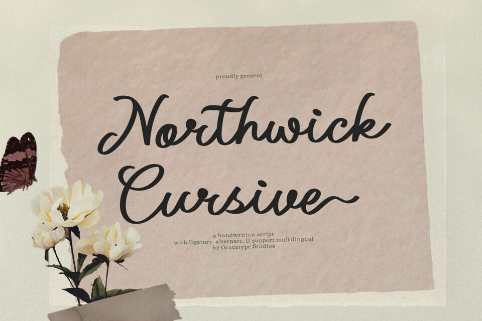 Northwick Cursive Font