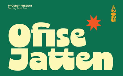 Ofice Jatten Font