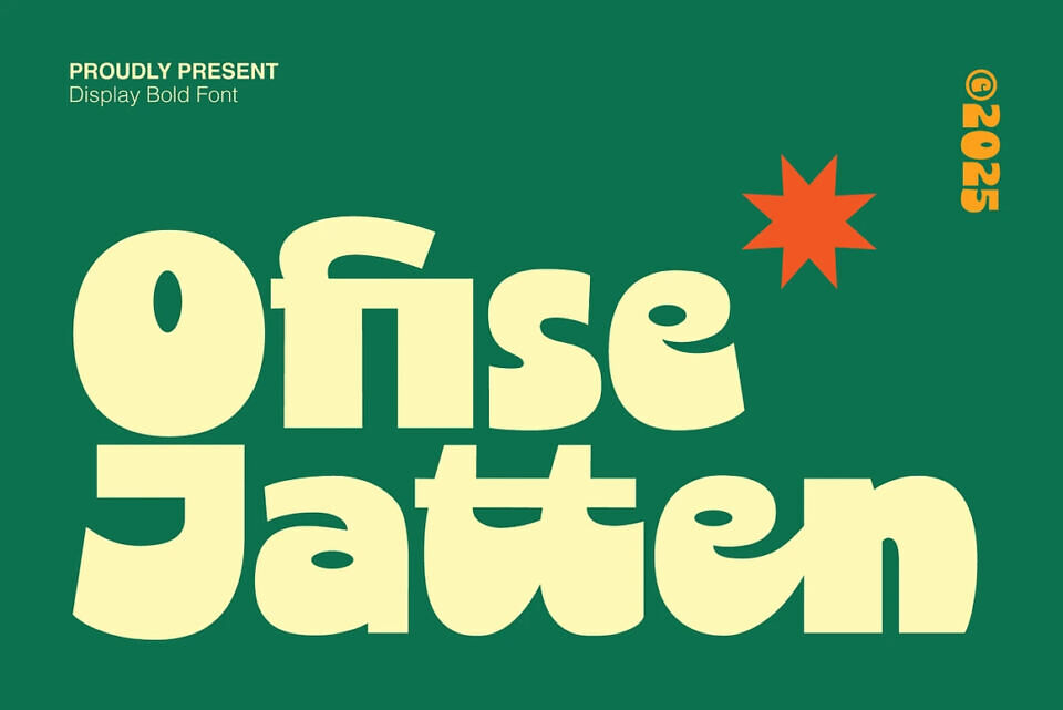 Ofice Jatten Font