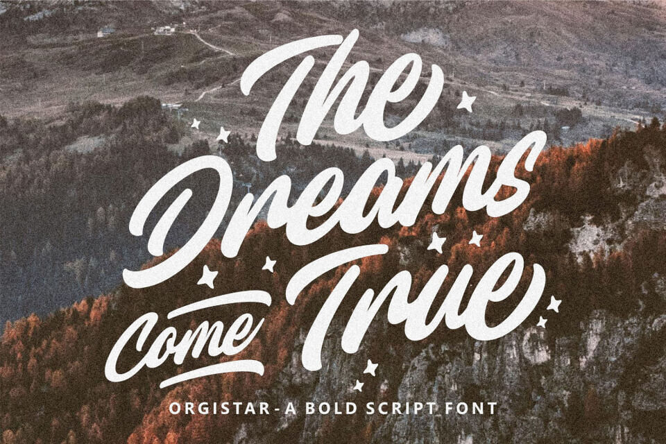 Orgistar Font