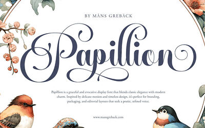 Papillion Font