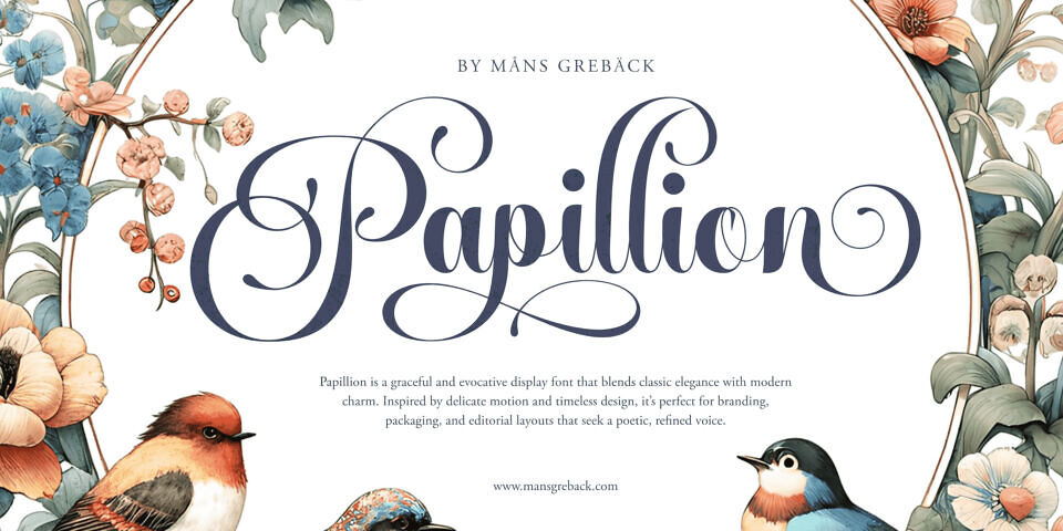 Papillion Font