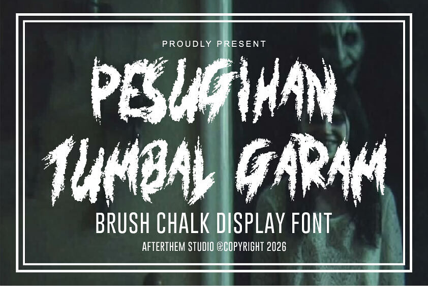 Pesugihan Tumbal Garam Font