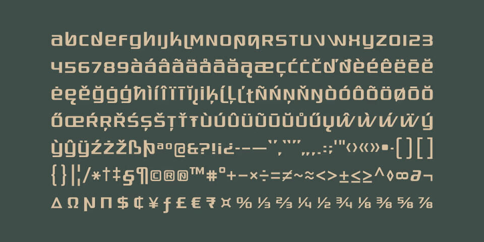 Quadaptor Font
