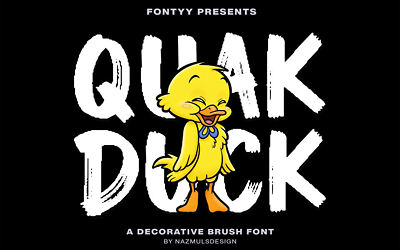 Quakduck Font