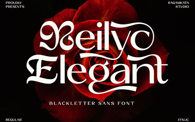 Reilyc Elegant Font