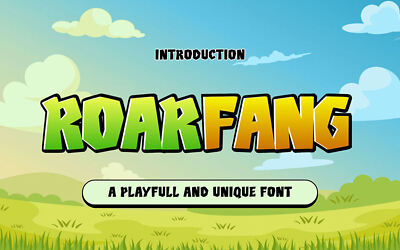 Roar Fang Font