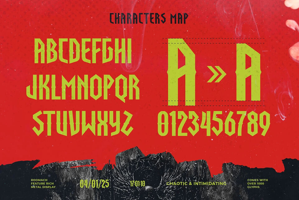 Roomach Font