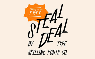 SFC Steal Deal Font