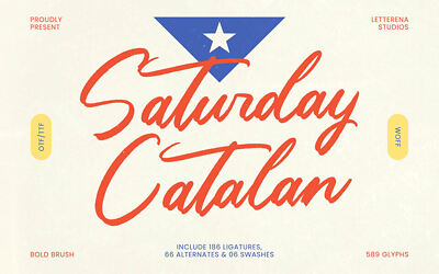 Saturday Catalan Font