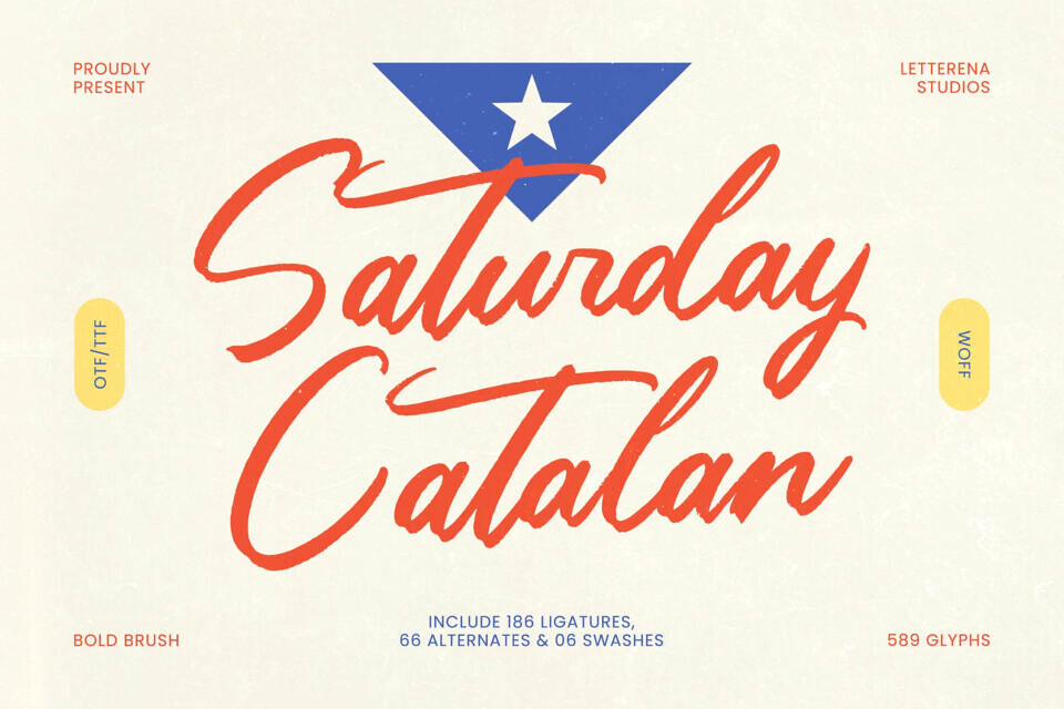 Saturday Catalan Font