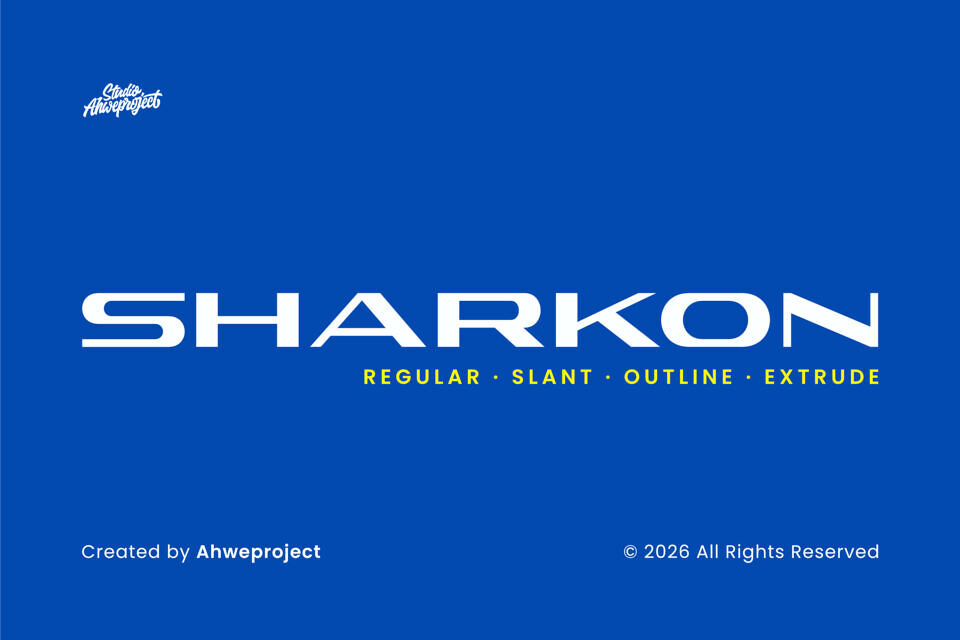 Sharkon Font