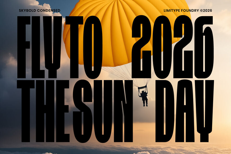 Skybold Font