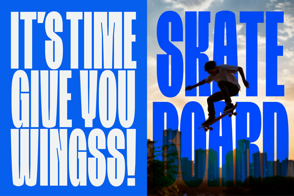 Skybold Font