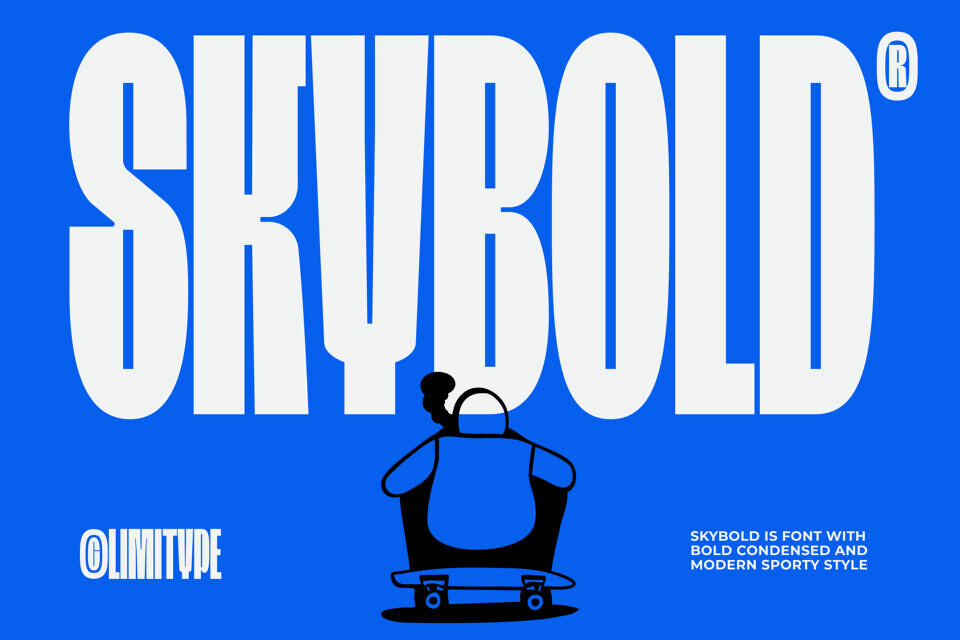 Skybold Font