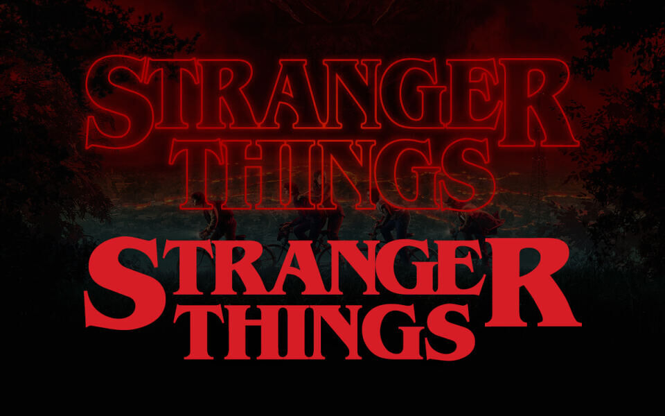 Stranger Things Logo Font