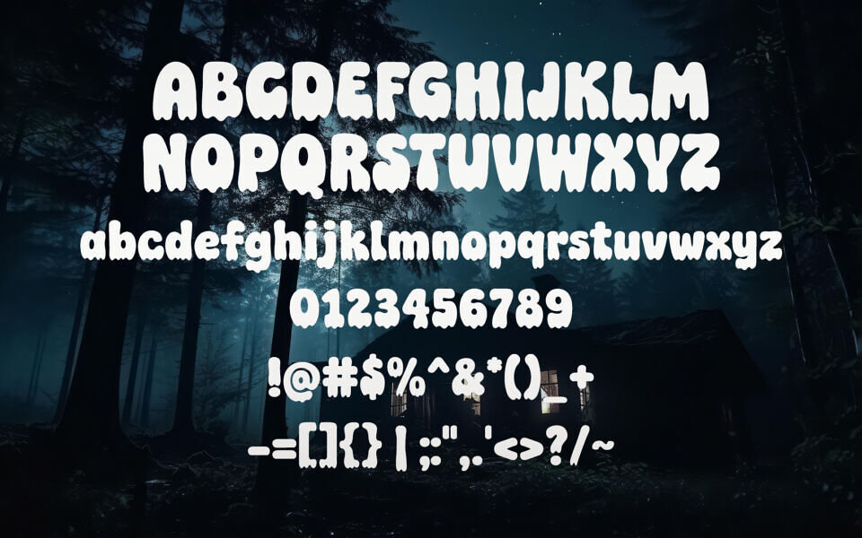 Super Ghost Font