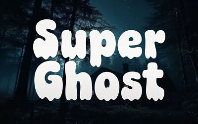 Super Ghost Font