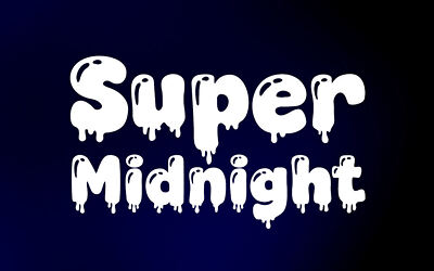 Super Midnight Font