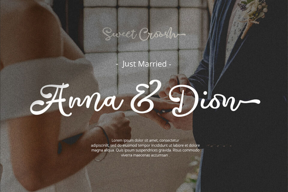 Sweet Croosh Font
