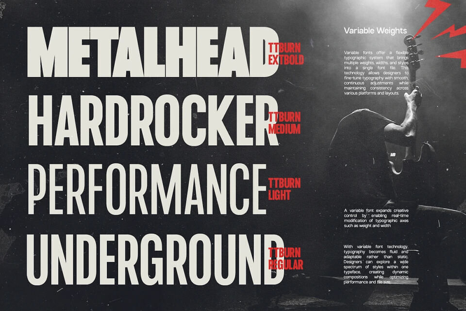 TRT Burn Font