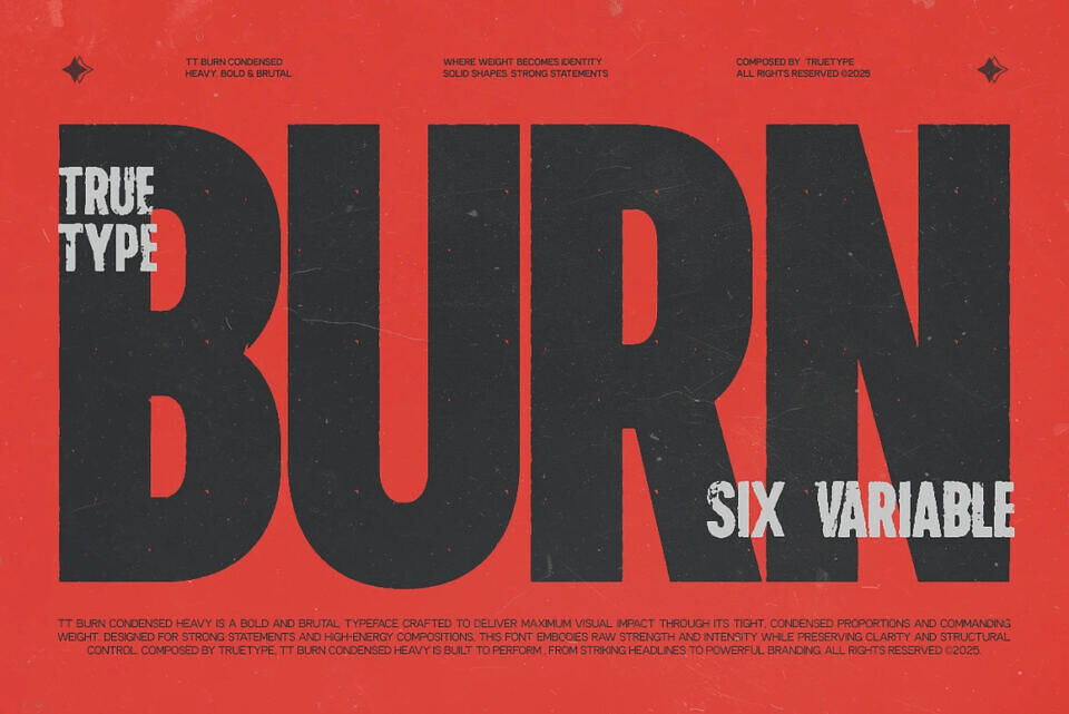 TRT Burn Font