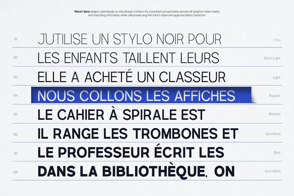 TRT Naron Font