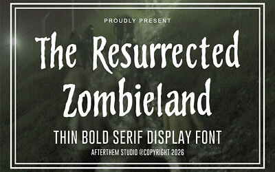 The Resurrected Zombieland Font