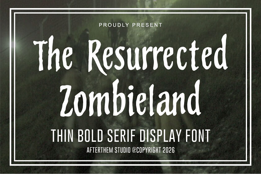 The Resurrected Zombieland Font