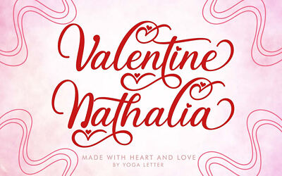 Valentine Nathalia Font
