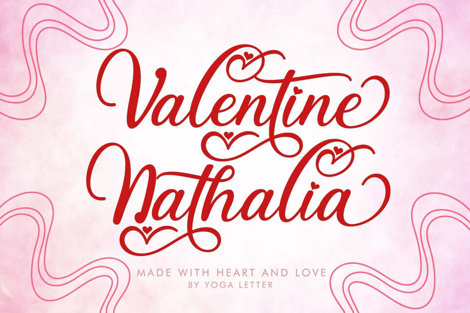 Valentine Nathalia Font