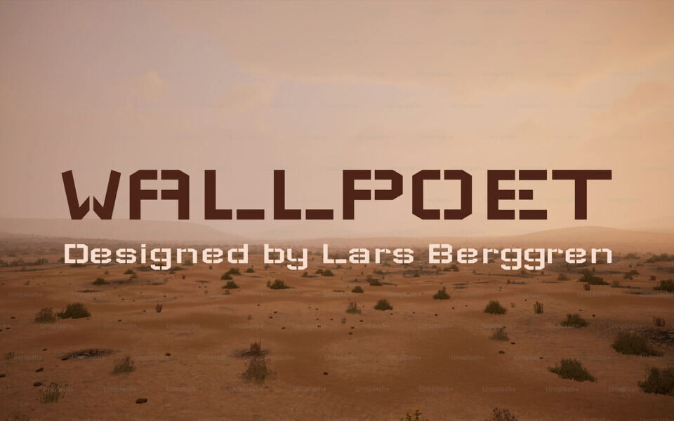 Wallpoet Font