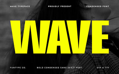 Wave Font