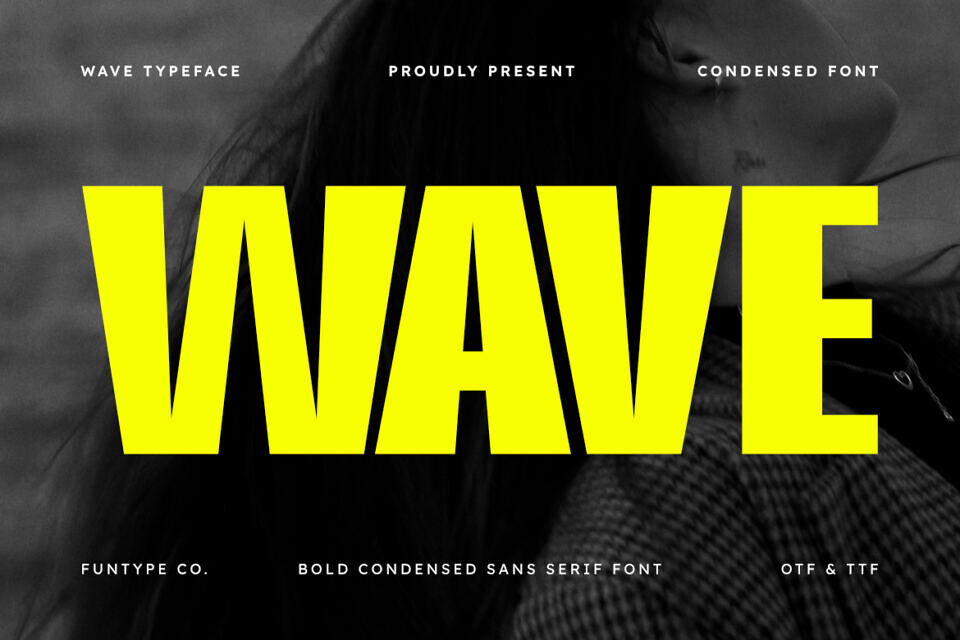 Wave Font