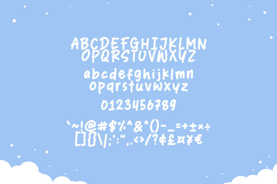 Winter Draw Font