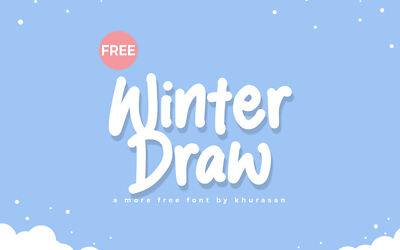 Winter Draw Font