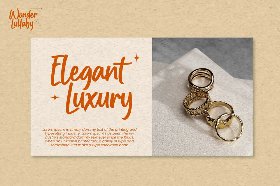Wonder Lullaby Font