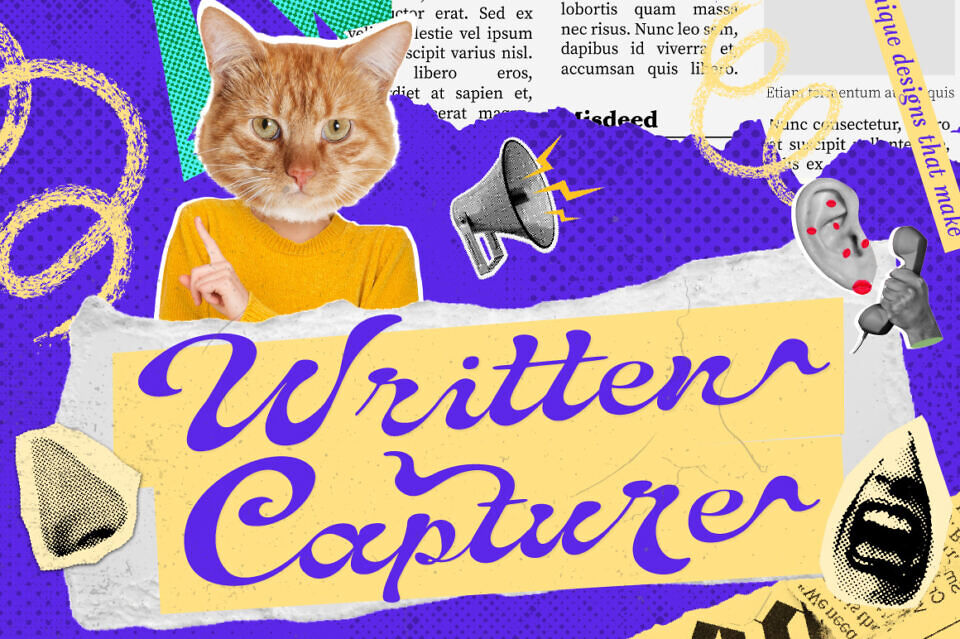 Written Capture Font
