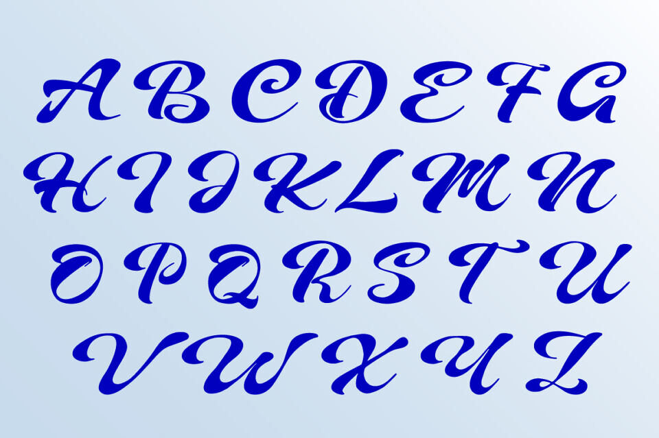 Written Capture Font