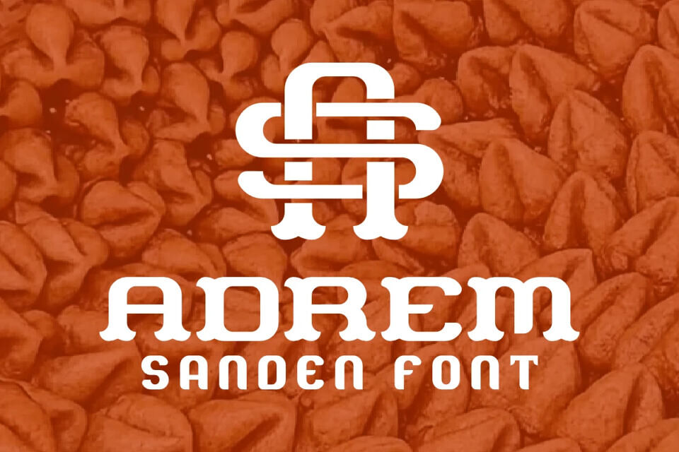 ADREM Sanden Font