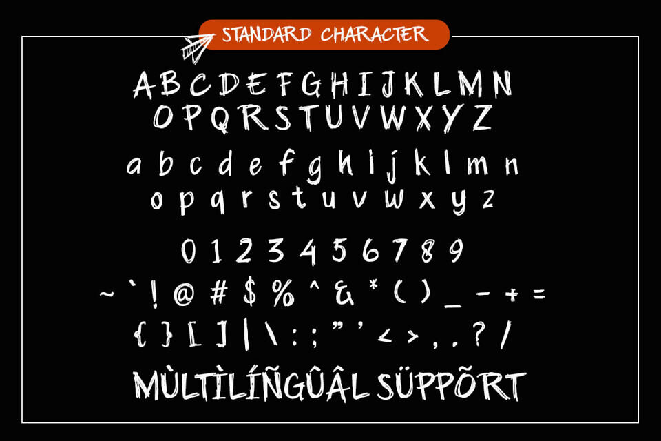 Aleho Scribble Font