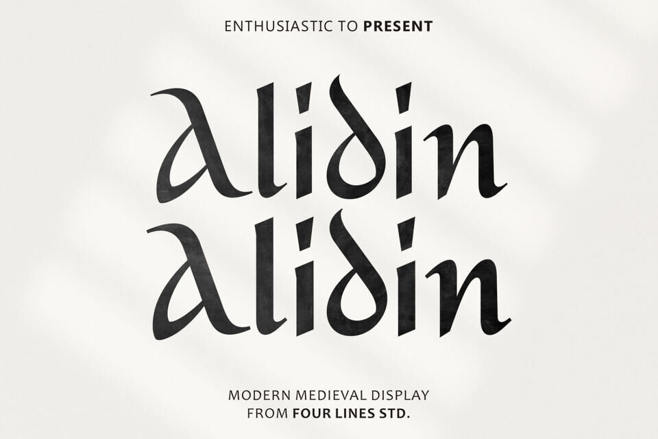 Alidin Font