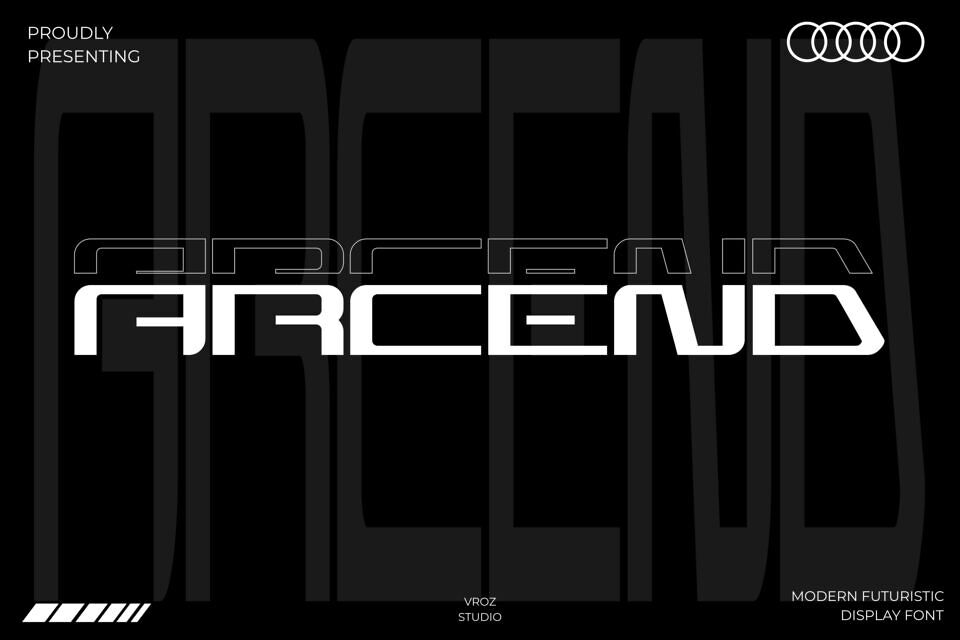 Arcend Font
